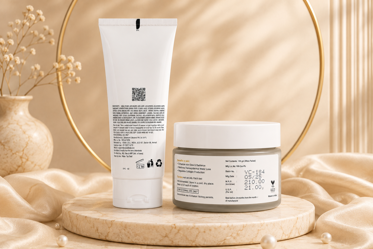 Clear Skin Essentials Combo – Facewash & Moisturizer - Image 2